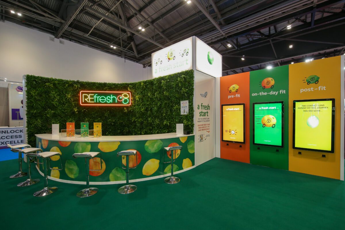 Sustainable exhibition stand   clip uk