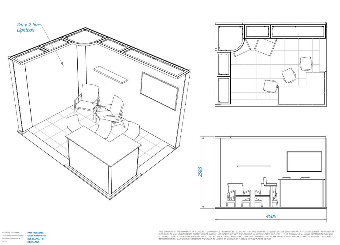 Wedo business line drawing