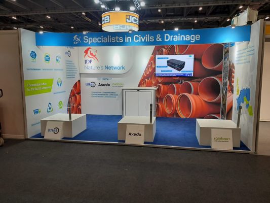 Jdp exhibition stand
