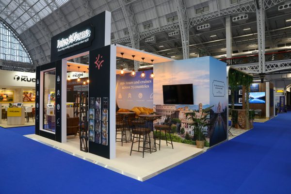 Jules verne exhibition stand
